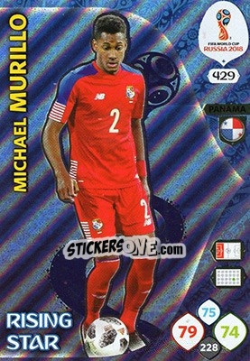 Sticker Michael Murillo - FIFA World Cup 2018 Russia. Adrenalyn XL - Panini