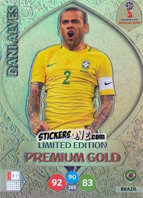 Cromo Dani Alves