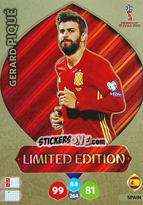 Cromo Gerard Piqué