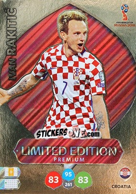 Sticker Ivan Rakitic - FIFA World Cup 2018 Russia. Adrenalyn XL - Panini