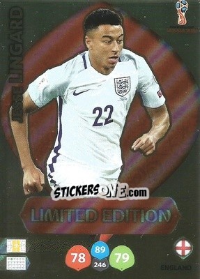 Cromo Jesse Lingard - FIFA World Cup 2018 Russia. Adrenalyn XL - Panini