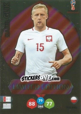 Figurina Kamil Glik - FIFA World Cup 2018 Russia. Adrenalyn XL - Panini