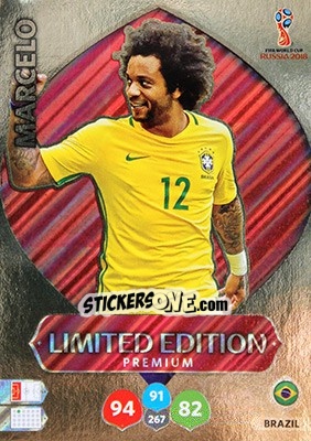 Cromo Marcelo - FIFA World Cup 2018 Russia. Adrenalyn XL - Panini