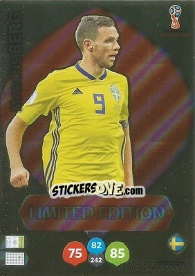 Sticker Marcus Berg - FIFA World Cup 2018 Russia. Adrenalyn XL - Panini