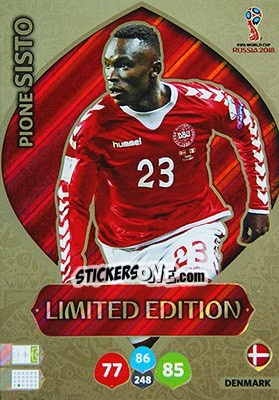 Figurina Pione Sisto - FIFA World Cup 2018 Russia. Adrenalyn XL - Panini