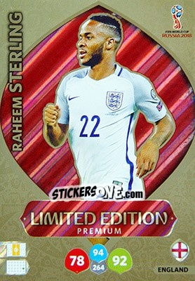 Sticker Raheem Sterling