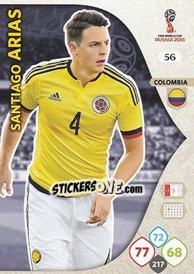 Sticker Santiago Arias