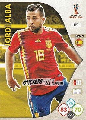 Sticker Jordi Alba