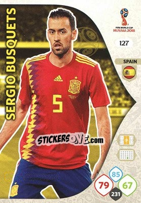 Cromo Sergio Busquets