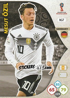 Cromo Mesut Özil - FIFA World Cup 2018 Russia. Adrenalyn XL - Panini