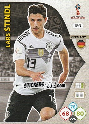 Cromo Lars Stindl - FIFA World Cup 2018 Russia. Adrenalyn XL - Panini