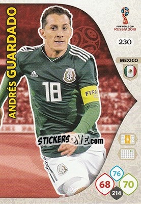 Cromo Andrés Guardado