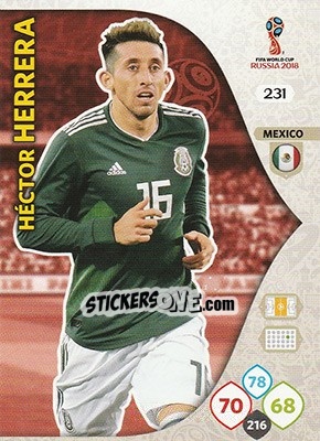 Cromo Héctor Herrera