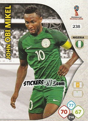 Sticker John Obi Mikel