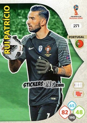 Sticker Rui Patrício - FIFA World Cup 2018 Russia. Adrenalyn XL - Panini
