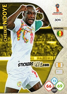 Sticker Cheikh Ndoye - FIFA World Cup 2018 Russia. Adrenalyn XL - Panini