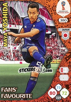 Sticker Maya Yoshida - FIFA World Cup 2018 Russia. Adrenalyn XL - Panini