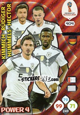 Sticker Germany - FIFA World Cup 2018 Russia. Adrenalyn XL - Panini