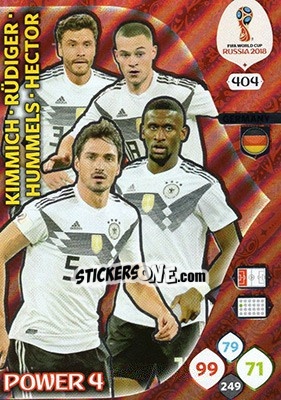 Cromo Germany - FIFA World Cup 2018 Russia. Adrenalyn XL - Panini