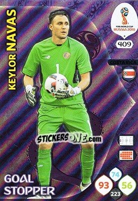 Figurina Keylor Navas - FIFA World Cup 2018 Russia. Adrenalyn XL - Panini