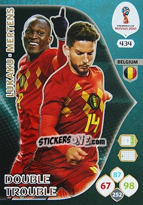 Cromo Romelu Lukaku / Dries Mertens