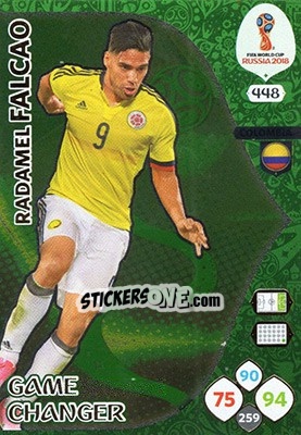 Sticker Radamel Falcao - FIFA World Cup 2018 Russia. Adrenalyn XL - Panini