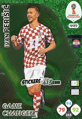 Sticker Ivan Perišic - FIFA World Cup 2018 Russia. Adrenalyn XL - Panini