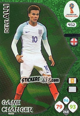 Figurina Dele Alli - FIFA World Cup 2018 Russia. Adrenalyn XL - Panini