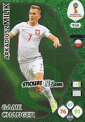 Cromo Arkadiusz Milik - FIFA World Cup 2018 Russia. Adrenalyn XL - Panini