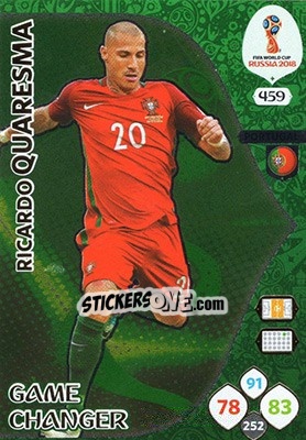 Cromo Ricardo Quaresma - FIFA World Cup 2018 Russia. Adrenalyn XL - Panini