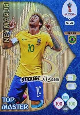 Cromo Neymar Jr - FIFA World Cup 2018 Russia. Adrenalyn XL - Panini