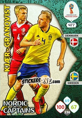 Cromo Simon Kjaer / Andreas Granqvist