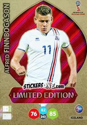 Figurina Alfred Finnbogason - FIFA World Cup 2018 Russia. Adrenalyn XL - Panini