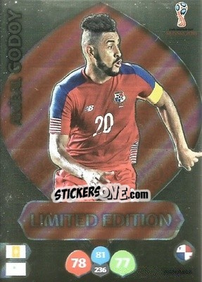 Figurina Aníbal Godoy - FIFA World Cup 2018 Russia. Adrenalyn XL - Panini