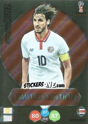 Cromo Bryan Ruiz - FIFA World Cup 2018 Russia. Adrenalyn XL - Panini