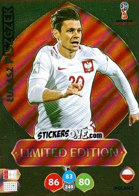 Sticker Lukasz Piszczek - FIFA World Cup 2018 Russia. Adrenalyn XL - Panini
