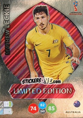 Sticker Mathew Leckie - FIFA World Cup 2018 Russia. Adrenalyn XL - Panini