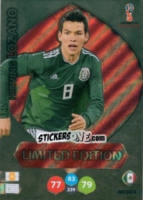 Sticker Hirving Lozano - FIFA World Cup 2018 Russia. Adrenalyn XL - Panini