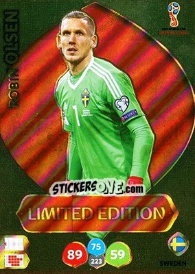 Sticker Robin Olsen - FIFA World Cup 2018 Russia. Adrenalyn XL - Panini