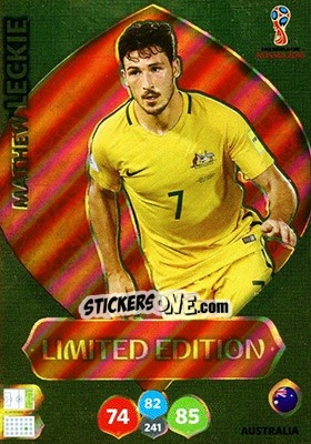 Figurina Mathew Leckie - FIFA World Cup 2018 Russia. Adrenalyn XL - Panini