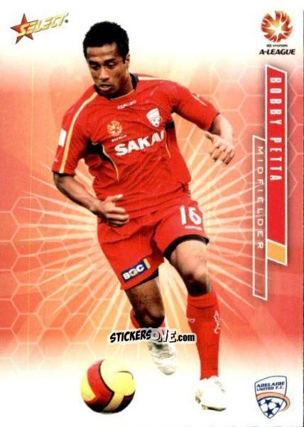 Figurina Bobby Petta - Hyundai A-League 2007 n. 15 - Select