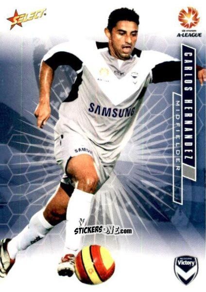 Figurina Carlos Hernandez - Hyundai A-League 2007 n. 40 - Select