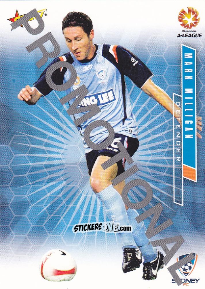Cromo Mark Milligan - Hyundai A-League 2007 n. P2 - Select