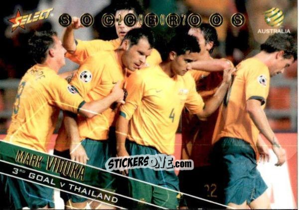 Cromo Mark Viduka - Hyundai A-League 2007 n. SR28 - Select