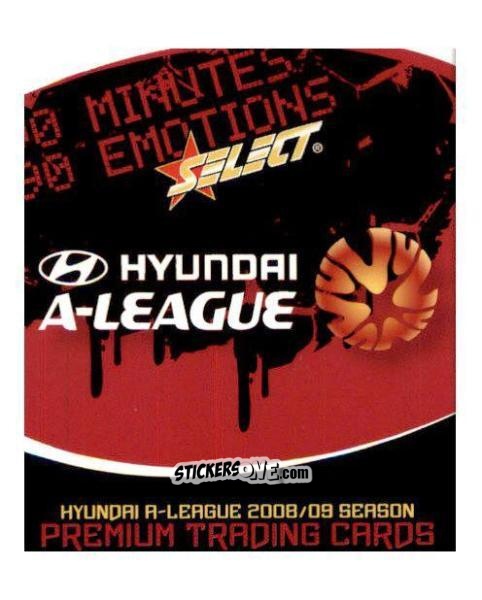 Figurina Checklist 3 - Hyundai A-League 2008-2009 n. 3 - Select