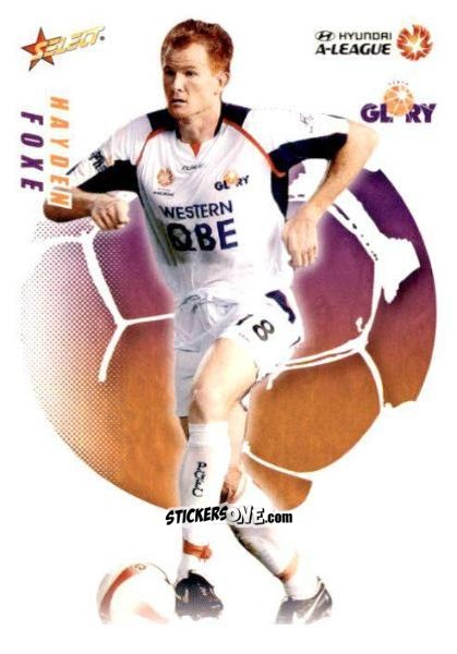 Figurina Hayden Foxe - Hyundai A-League 2008-2009 n. 63 - Select