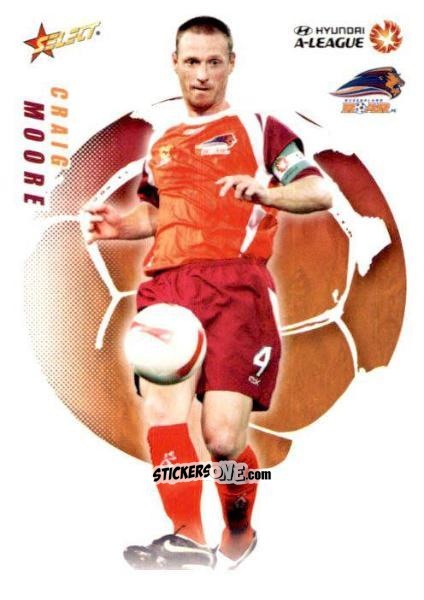 Sticker Craig Moore - Hyundai A-League 2008-2009 n. 81 - Select
