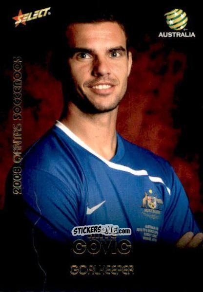 Sticker Ante Covic - Hyundai A-League 2008-2009 n. SR28 - Select