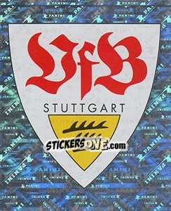 Figurina Wappen VfB Stuttgart (Glitzer) - Vfb Stuttgart 2010-2011 - Panini
