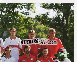Sticker Mannschaft (Puzzle) - Vfb Stuttgart 2010-2011 n. 4 - Panini